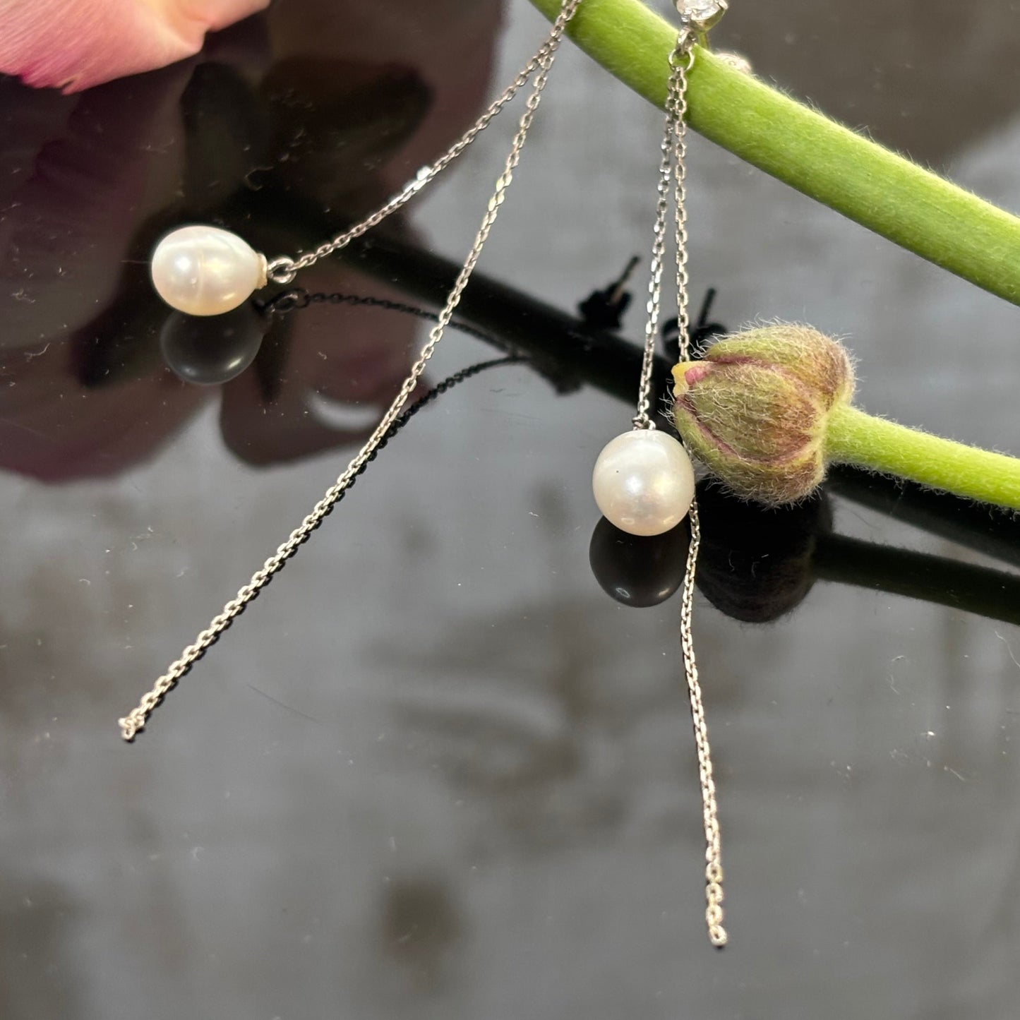 Boucles d'oreilles Magnolia